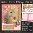 Rainbow Unicorn - 5x7 Pyramage Mini Kit