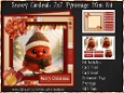 Snowy Cardinal - 7x7 Pyramage Mini Kit