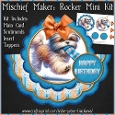 Mischief Maker - Scalloped Rocker Card - Mini Kit