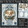 Rub-A-Dub-Dub 04 - Puppy - 5x7 Pyramage Mini Kit