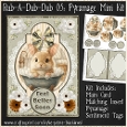 Rub-A-Dub-Dub 05 - Rabbit - 5x7 Pyramage Mini Kit