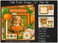 Tutti Fruiti Orange - 7x7 Pyramage Mini Kit