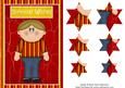 Red and Yellow Boys Birthday Wishes Pyramid Card