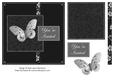 Black and White Elegance - You're Invited - Quick Card