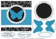 Sweet Butterfly and Polka 5 - Quick Card Front