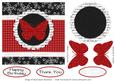 Sweet Butterfly and Polka 10 - Quick Card Front