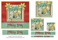 Polar Bears 1 - Merry Xmas - Pyramid Card