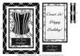 Corset 7 - Happy Birthday - Rectangle Spinner Card