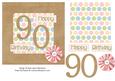 Female Polka - 90th Birthday Card