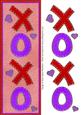 Large Dl Xoxo 3 - 3D Decoupage Card