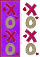 Large Dl Xoxo 4 - 3D Decoupage Card