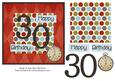 Male Polka - 30th Birthday Card