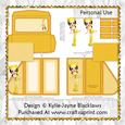 Pineapple Soda Pop Teardrop Card Kit