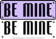 Large Dl - Be Mine 5 - 3D Decoupage Card