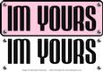 Large Dl - Im Yours 7 - 3D Decoupage Card