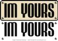 Large Dl - Im Yours 9 - 3D Decoupage Card
