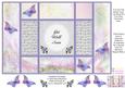 Fantasy Butterfly 3 - Get Well Soon - Tri Shutter Card