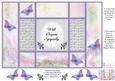 Fantasy Butterfly 3 - Deepest Sympathy - Tri Shutter Card