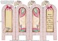 Vintage Floral 5c - Mothers - Folded Screen Card