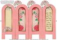 Vintage Floral 7d - Life - Folded Screen Card