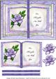 Lavender Rose - Our Thoughts Are with You - Book Sheet