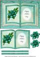 Teal Rose - Happy Mothers Day - Book Sheet