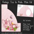 Vintage Tea Pink Mini Kit