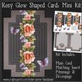 Rosy Glow Shaped Card Mini Kit