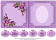Purple Rose 6x6 Insert and Tags