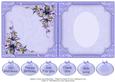 Winter Lilies 6x6 Insert and Tags