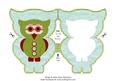 Merry Hoot-mas Shaped Card Matching Insert