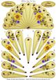Yellow Roses - Happy Birthday - Just Because - Fan Sheet