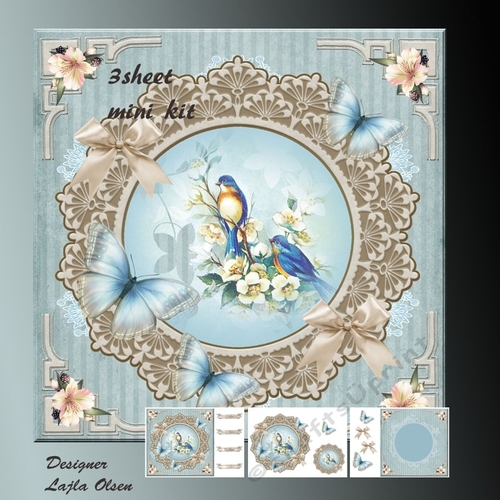Vintage Birds and Butterflies