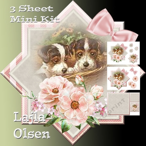 Puppies in a Basket