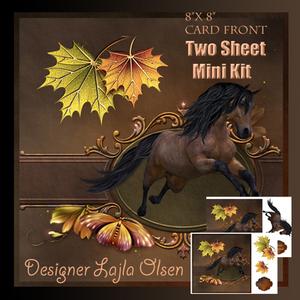 Running Horse Cardfront