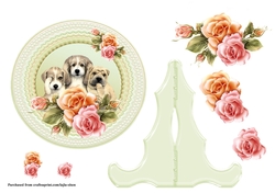 Plate and Stand Card