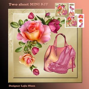 Pink Shoes and Bag