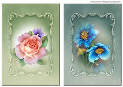 Cardfronts with Floral
