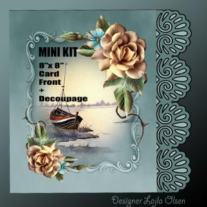 Boat and Roses