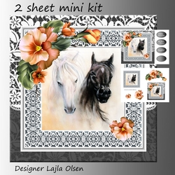 Horses and Pansies