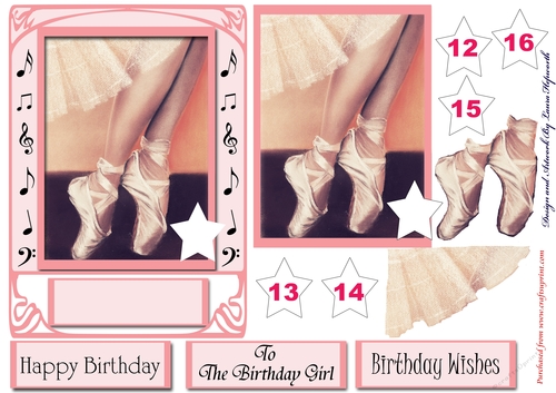 Ballerina Ballet Shoes