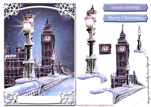 Big Ben at Christmas