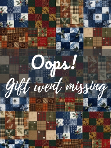 Gift Went Missing Patchwork Design