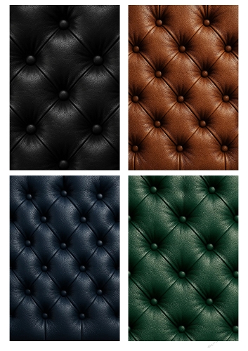 Leather Texture Backgrounds – 4 Vertical Rectangles in Different Colors