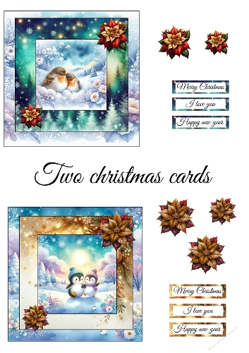 Two Christmas Cards