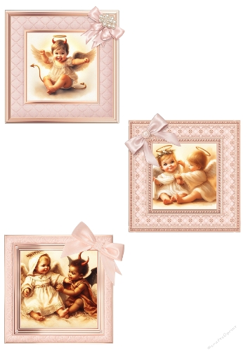 Collage of 3 Designs – Perfect for Mini Cards, Decorations & Card Toppers