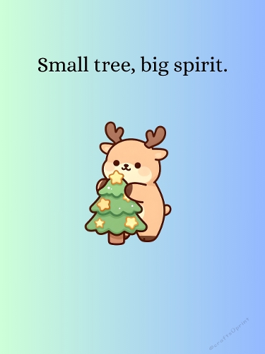 Big Spirit – Reindeer with Christmas Tree Panel (JPEG 1920x2560)