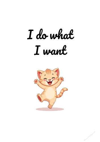 Sassy Cat – Funny Motivational Panel  