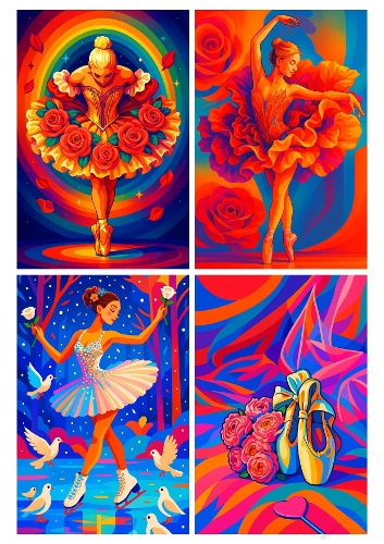 Ballet Dreams – Illustration Kit (A4 JPEG)