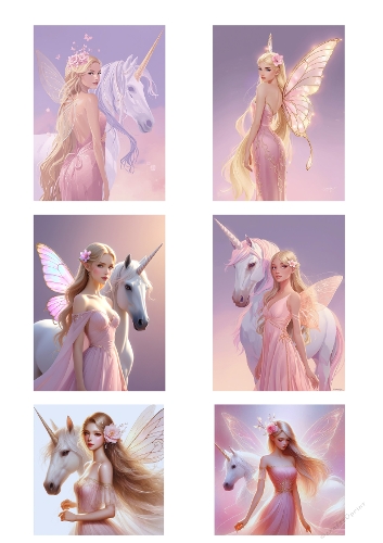 Mystic Companions – Fantasy Collage (A4 JPEG)
